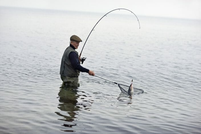 Livsstilsfotografering til billedbank, lystfisker ©foto Ida Schmidt